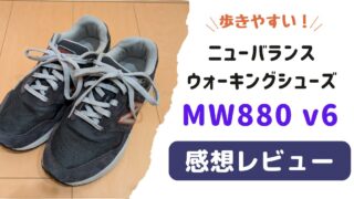 【歩きやすさ抜群】ニューバランス「880 v6」を1年間履いた正直レビュー