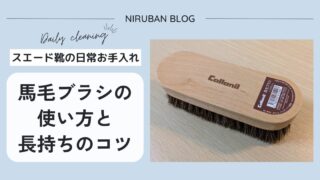 【初心者向け】スエード靴の日常手入れガイド|馬毛ブラシの使い方と長持ちのコツ